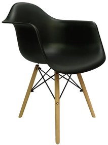 AKCIÓ Fekete étkezőszék LIZBONA II. osztály