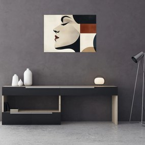 Kép - Nő profilból (70x50 cm)