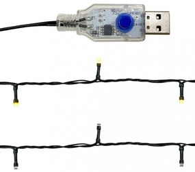 rózsaszín LED-es karácsonyi füzér 20 m