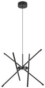 Rabalux 72338 - LED Csillár zsinóron HENLI2 LED/40W/230V 3000K fekete