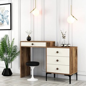 Lizbon 554 - Walnut, Cream
