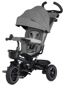KINDERKRAFT select - Gyermek tricikli 5in1 SPINSTEP szürke