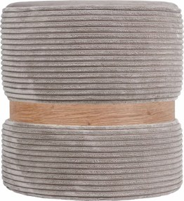 Ring puff - tölgy gyűrű - L46 - barna bársony R