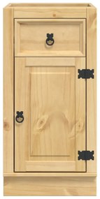 Cabinet fiókkal polcokkal Méz 40 x 46 x 81,5 cm Tömör fenyőfa