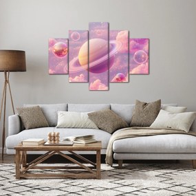 Kép - Rózsaszín bolygó (150x105 cm)