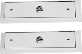 2 darabos modern, állítható fehér fali lámpa USB-C-vel, LED-del - Modric