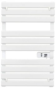 Elektromos törölközőszárító radiátor 500W fehér