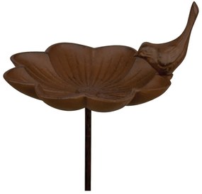 Madár figurás öntöttvas álló madáretető, magasság 91 cm - Esschert Design