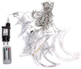 Aigostar - LED RGBY kültéri karácsonyi fényfüzér 120xLED/6W/230V/8 funkciós 3x0,6m IP44 + távirányító