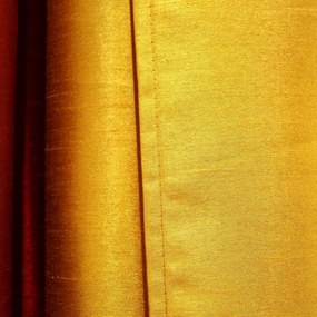 Sárga mikroszatén függöny 140x240 cm Shana – douceur d'intérieur