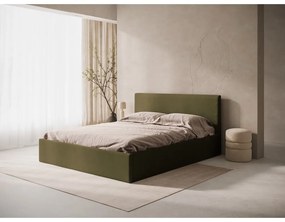 Zöld kárpitozott ágytámla 170,5x100 cm Remo – Micadoni