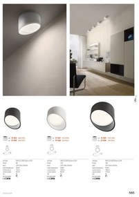 Redo 01-1630 - LED spotlámpa UTO LED/18W/230V, átm. 14 cm, fekete