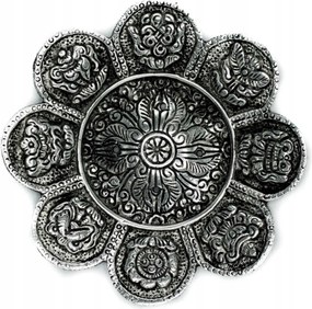 FĂŒstölĆtartĂł pĂĄlcika fĂ©m dĂsztĂĄnyĂ©r SzimbĂłlumok 12 cm