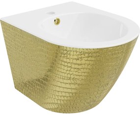Mexen Lena függő bidé, Fehér/Arany pikkely minta - 35224808
