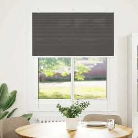 pliszírozott redőny fekete 105x150 cm szövetszélesség 104,4 cm