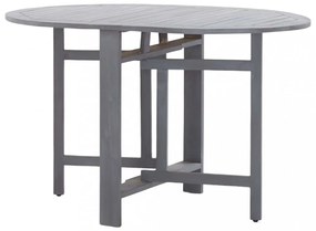 szürke tömör akácfa kerti asztal 120 x 70 x 74 cm