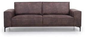 Copenhagen csokoládébarna műbőr kanapé, 224 cm - Scandic