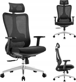 Neoseat Amadora ergonomikus irodai szék, fekete