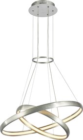 Italux Modern LED függeszték Axel Ezüst ITXMD17025-2A ALU+WH
