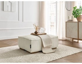 Bézs kordbársony lábtartó Chelsea – Bobochic Paris