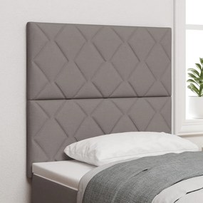 LED Fejtámla Gyémánt Blokkok Mintás Taupe 100 cm Szövetben