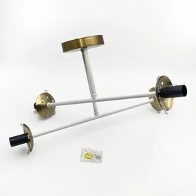 Brilagi - Felületre szerelhető csillár MALIVA 4xE14/15W/230V arany/fehér