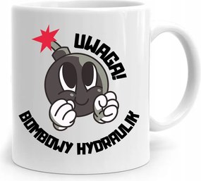 Bögre Ajándék Vízvezeték Szerelőnek Bomba Vízvezeték Szerelő Nyomtatott Fényképpel