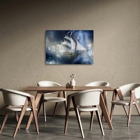 Kép - Szellemhajó (üvegen) (70x50 cm)
