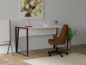 Íróasztal Lesake 2 (fehér + fekete) . 1094937
