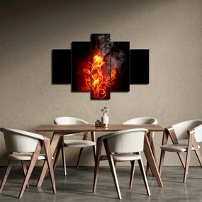 Kép - Rózsák a tűzben (150x105 cm)