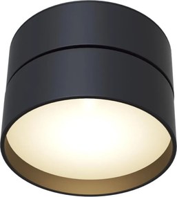 MAYTONI C024CL-L18B4K ONDA Hengeres Mennyezeti Lámpa Fekete LED IP20