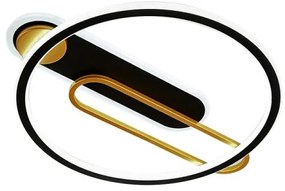 LED állítható mennyezeti lámpa 60W 230V 3000-6500K fekete + DO