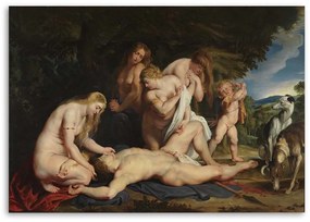 Gario Vászonkép Adonisz halála - Peter Paul Rubens, reprodukció Méret: 100 x 70 cm