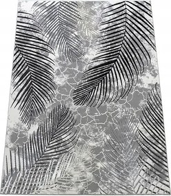 Szőnyeg 120x180 Szürke, Krém És Ezüst Hálószoba Nappali Modern Loft