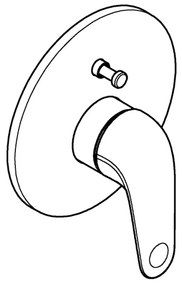 GROHE 24336001 - SWIFT kádcsaptelep DN 15 fényes króm