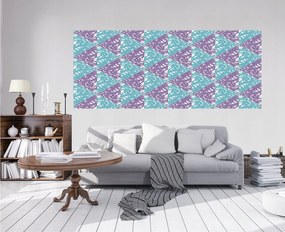 Fotótapéta Rombuszok és háromszögek Geometria Absztrakt modern 250x104 +ragasztó