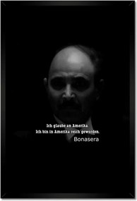 Poszterek keretben 40x60 Idézetek a Keresztapáról