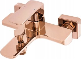 Cubic Rose Gold Kádtöltő Csaptelep Négyzet Alakú Csaptelep