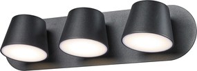 Italux modern skandináv fali lámpa kuola fekete itxmb1350-3 bk