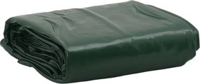 vidaXL zöld ponyva 5 x 7 m 650 g/m²
