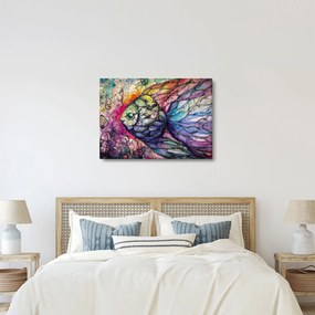 Kép - színes hal (70x50 cm)