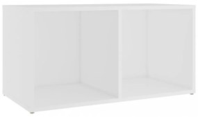 fehér szerelt fa TV-szekrény 72 x 35 x 36,5 cm