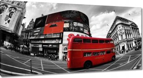 Festmények 115x55 Vörös London