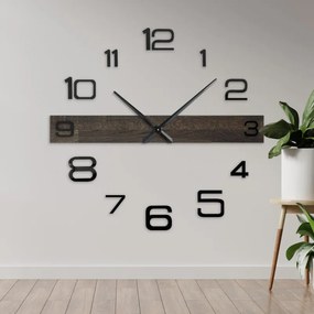 Minimalista elegáns falióra tölgyfából - POPOKLES