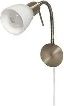 Rabalux beltéri fali lámpa e14 40w bronz soma