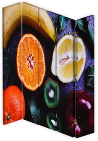 Gario Paraván Juicy fruit Méret: 180 x 170 cm, Kivitelezés: Forgó paraván 360°