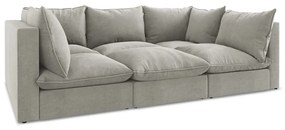 Világosszürke kanapé 255 cm Manao – Makamii