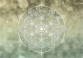 Fotótapéta Mandala Pasztell árnyalatok geometria virágok 368x280 +ragasztó