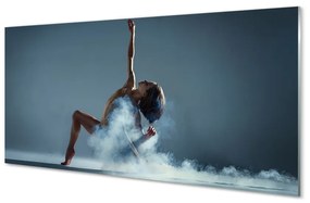 Üvegképek Nő, tánc füst 100x50 cm