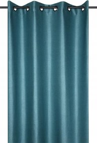 Készfüggöny Edimbourg 140x260 cm kék sötétítő halszálka vastag